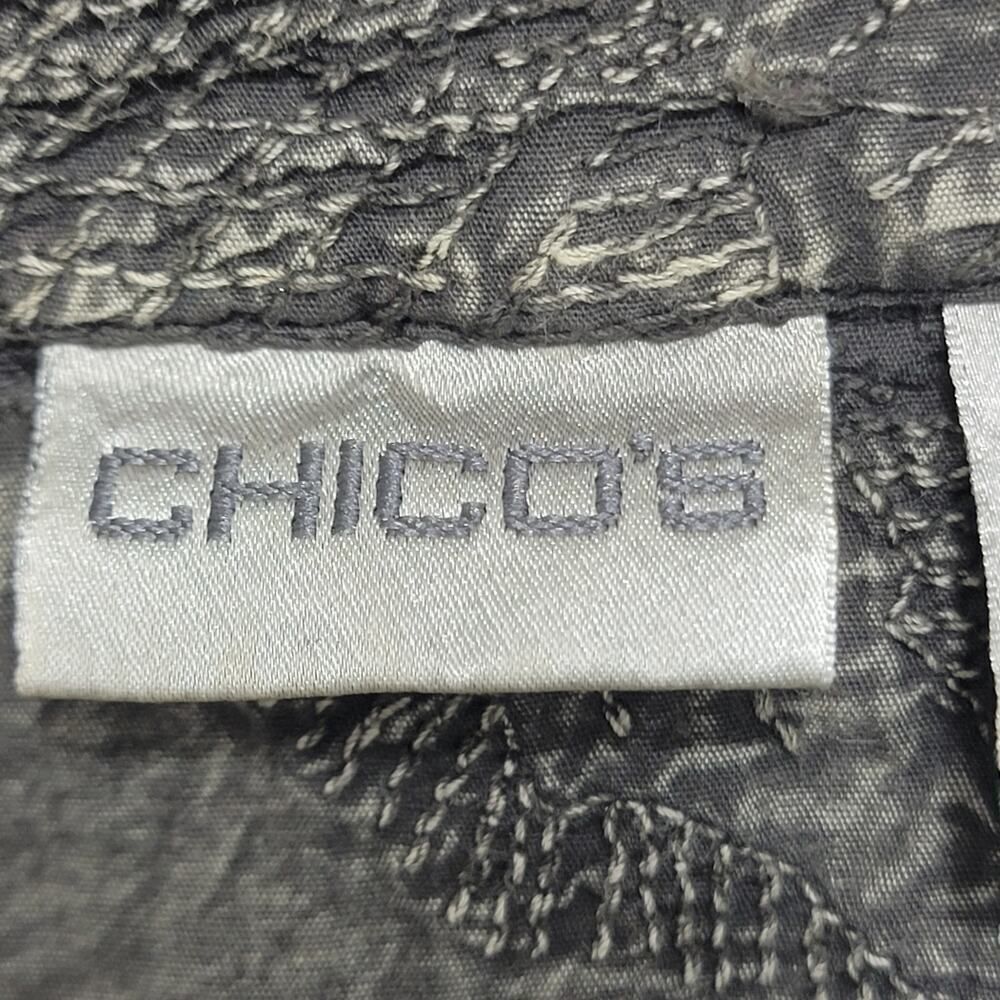 Chico's Boho Embroidered Jacket - Picture 3 of 9